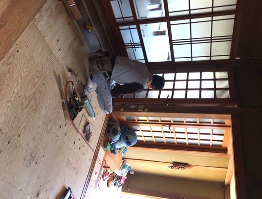 “つくば市O様邸只今工事中！！”