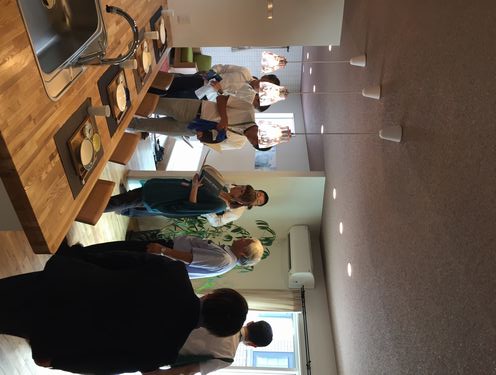 遠方から視察に来られました(^^)/