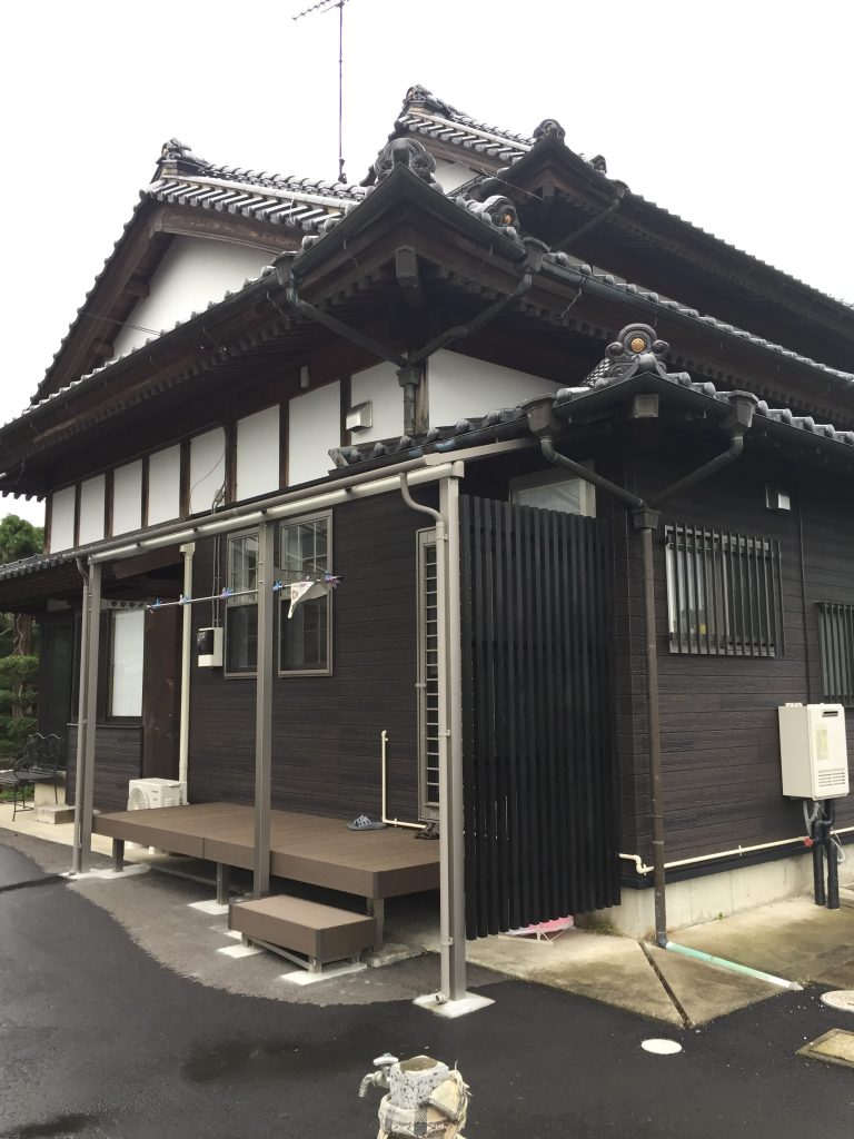 造作面格子取付‼