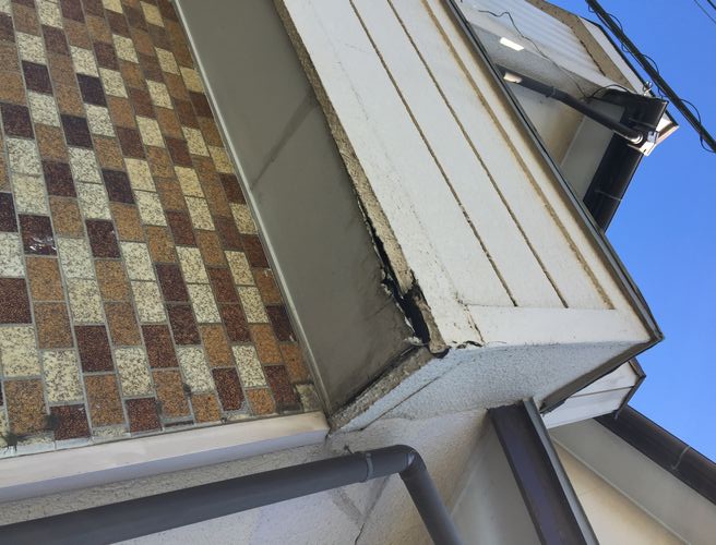 外部の劣化について。