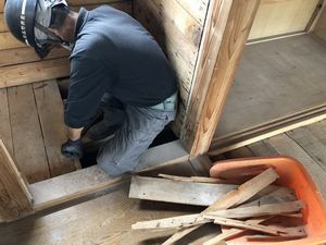 ベテラン解体職人さん