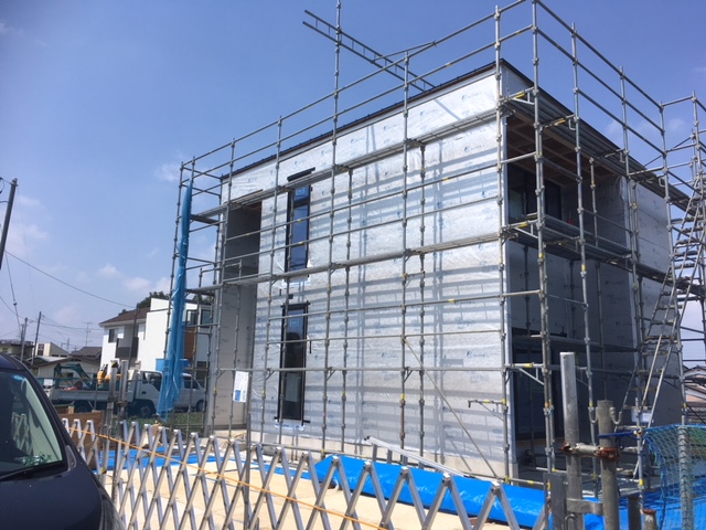 谷田部に2棟建築中！