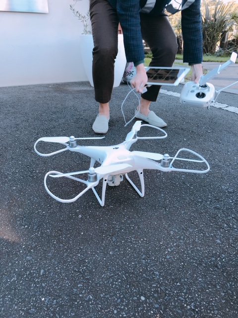 ドローンの説明会に参加しました。