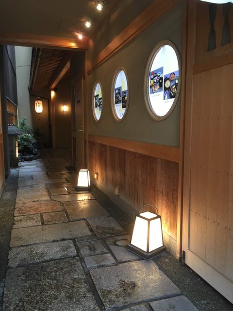 店舗のアプローチ☆