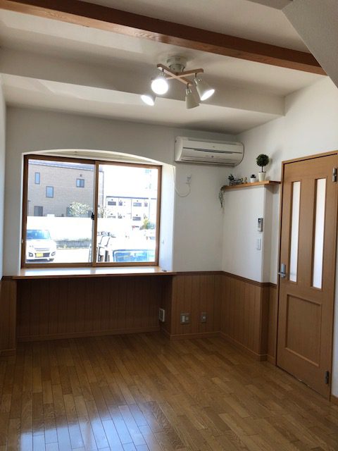 アパートの修繕に一工夫