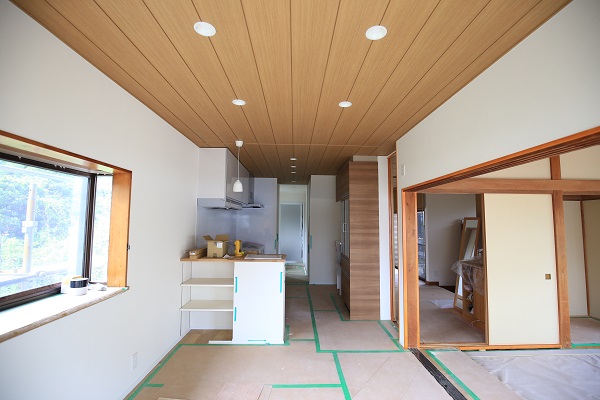 つくば市リノベーション施工現場に行ってきました。