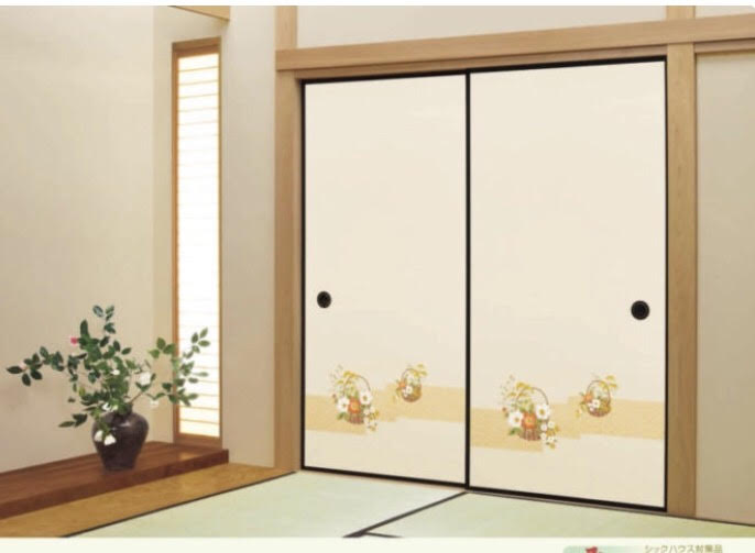 襖の貼り替え
