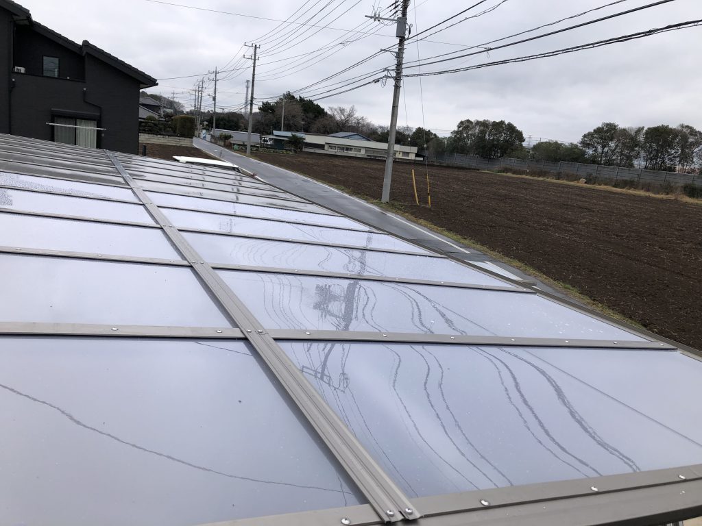 カーポート台風対策