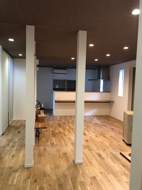 リノベーション　完成間近