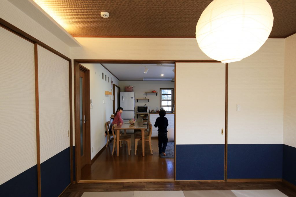 プライベートを重視した家