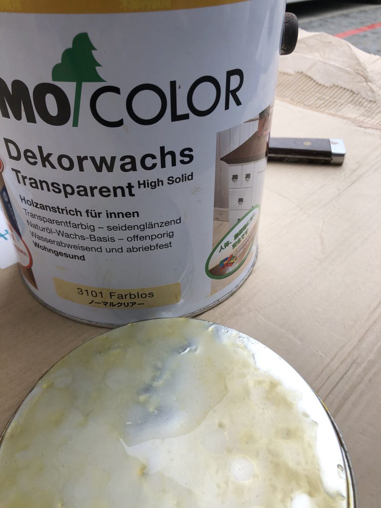 DIYで棚板塗装しました！