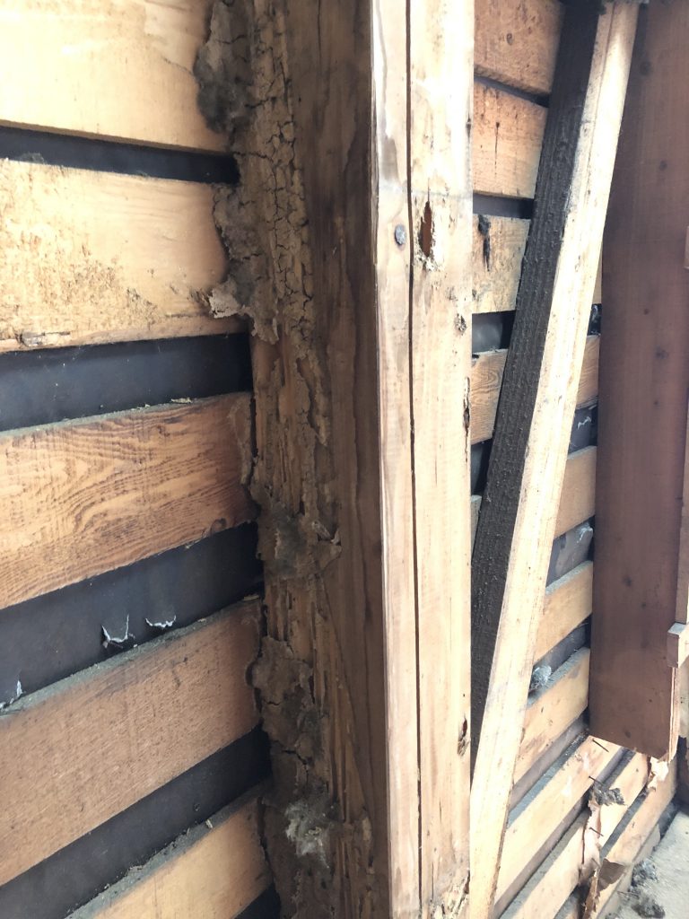 白蟻被害の怖さ・・・。