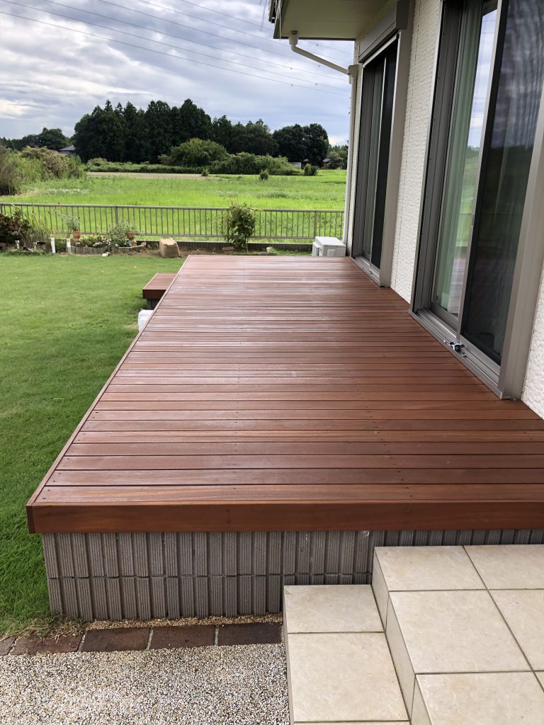 カイテキホームのウッドデッキ！