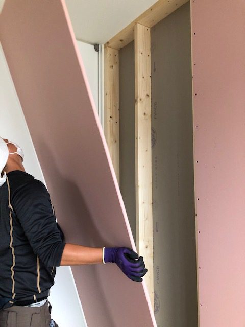 子供部屋の間仕切り工事