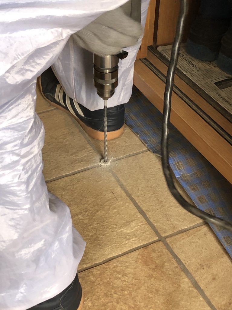 カイテキホームの白蟻消毒工事！！