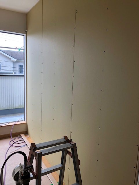 子供部屋の間仕切り工事！