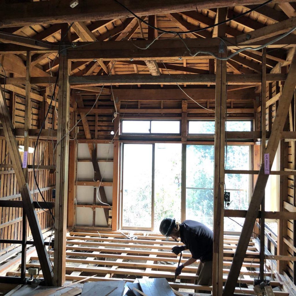 平屋のリノベーション工事スタート