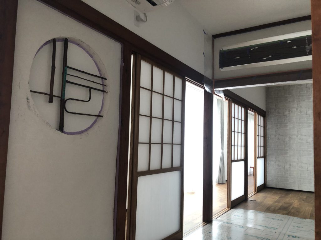 境町のリノベーション工事　まもなく完成！