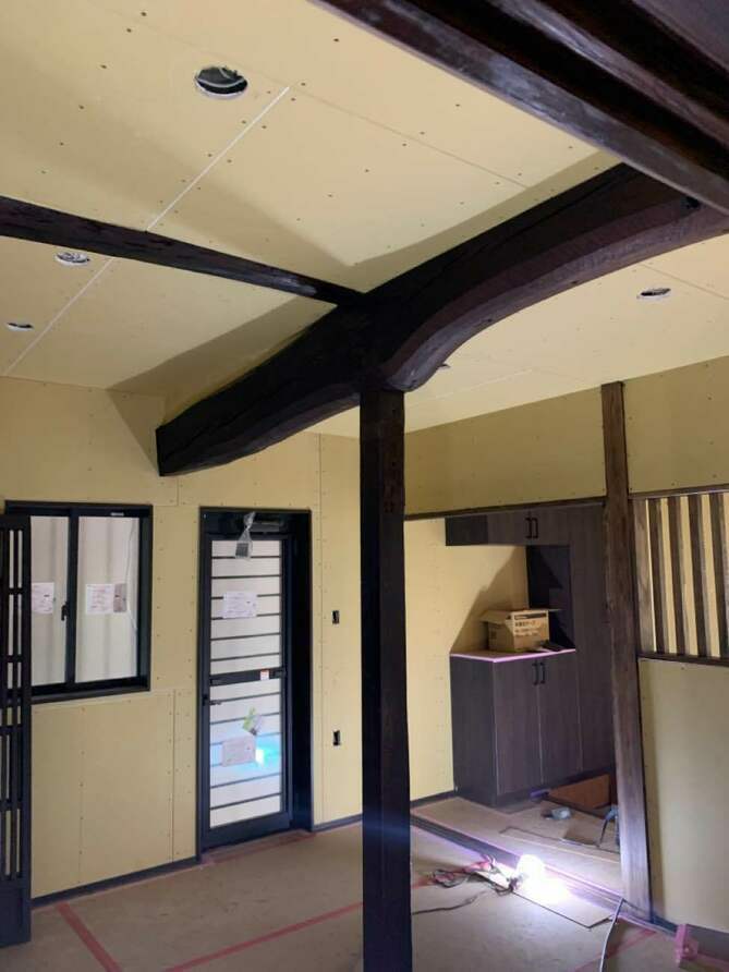 １００年住宅のリノベーション完成間近！！