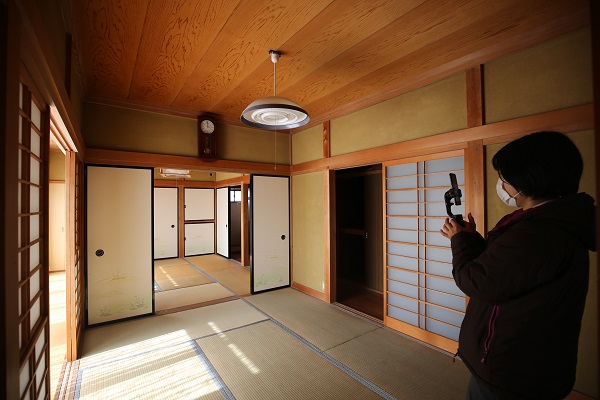 リノベーション前の撮影に行ってきました。