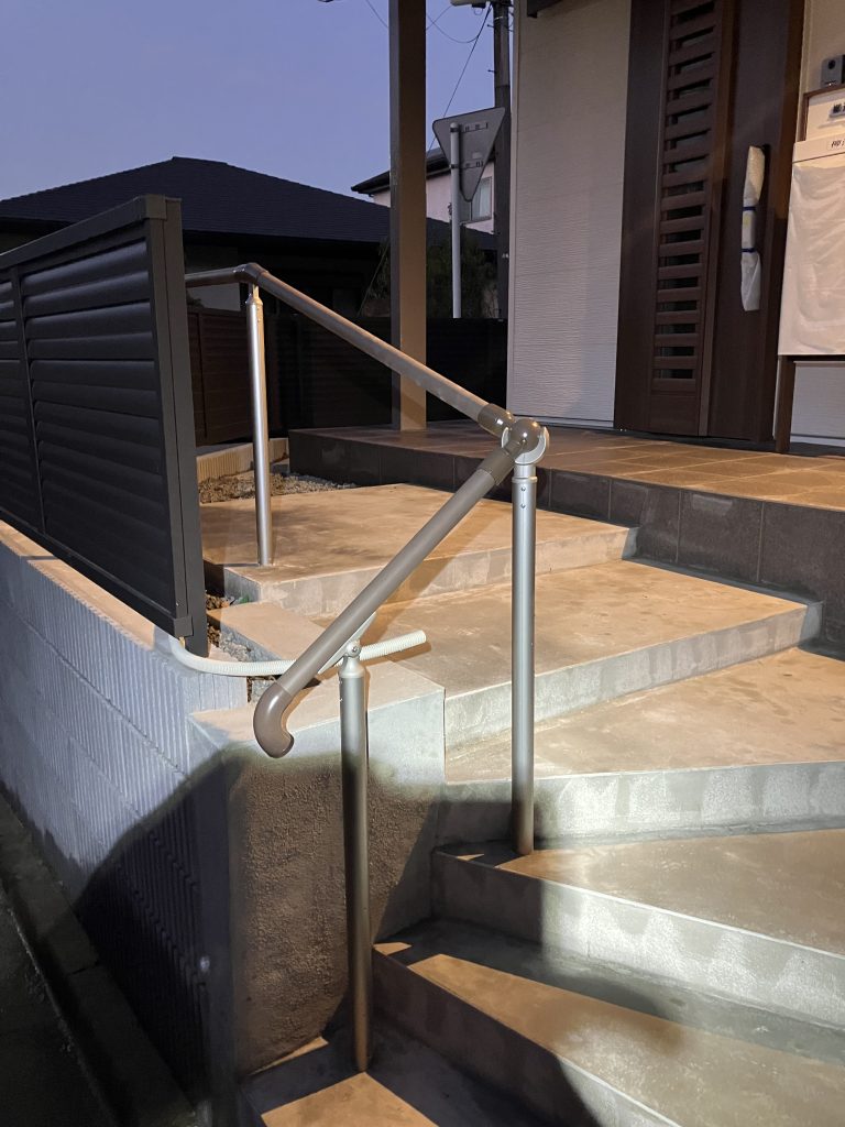 大型リノベーション現場の外構工事！