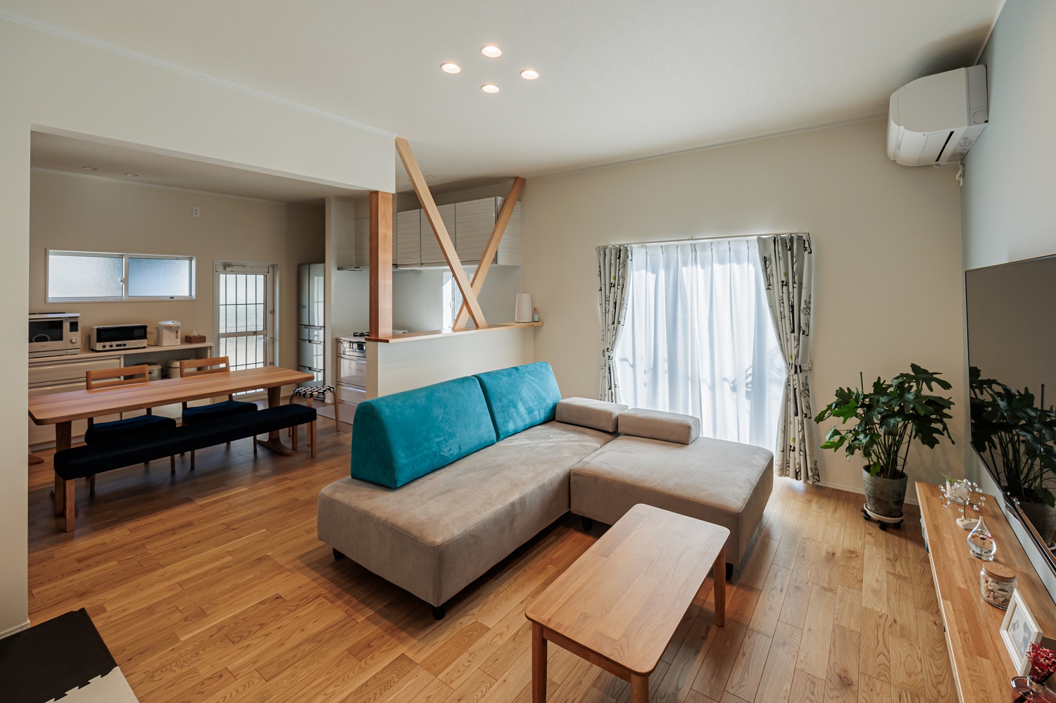 寒がりな奥さんの希望を叶えた暖かい家になりました