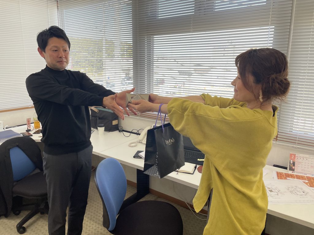 カイテキホームのバレンタイン