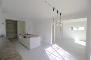 グラフテクトのキッチンを採用したリノベーション