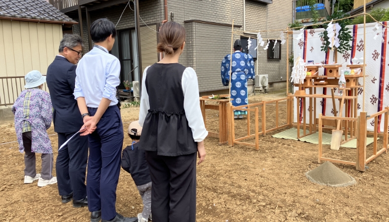 地鎮祭・着工・上棟